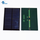 0.65W 6Volt thermodynamic solar panel ZW-8960 high quality poly cristalline solar panel