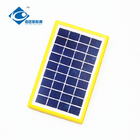 9V 3W solar panel photovoltaic ZW-3W-9V-1 Glass Laminated Solar Panel for portable solar charger