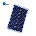 25W 18V Tempered Glass Photovoltaic Solar Panels ZW-25W-18V Customized Solar Panel Power System