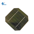 3W Transparent Glass Laminated Solar Panel ZW-131131-G Camping Portable Hexagon Solar Panel Charger 3V