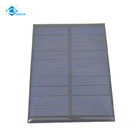 Mini Portable Solar Panel 1.2W Epoxy Resin Solar Panel ZW-11069 Mini Portable Solar Panel Charger