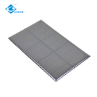 5.5V Mini Epoxy Transparent Solar Panel 1.1W Portable Solar Panels Charger ZW-11570