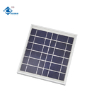 ZW-4W-6V-1 aluminum frame solar panel 6V 4W Home Solar Power System 4W-6V