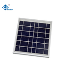 ZW-4W-6V-1 aluminum frame solar panel 6V 4W Home Solar Power System 4W-6V