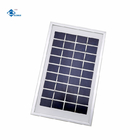 9V Portable Glass Lamination Solar Panel ZW-3W-9V-2 Durable Indestructible Mini Solar Panel 3W