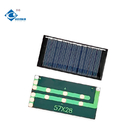 5.5V Portable Poly Epoxy Solar Panel ZW-5728 Mini Lightweight Solar Panel 0.25W