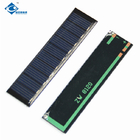 0.2W 5V epoxy adhesive solar panel For outdoor cell phone solar charger ZW-8120 Short current 110mA