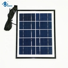 ZW-5W-5V Solar Photovoltaic Panel 5V Solar Photovoltaic Panel Charger 5W Mini Portable Solar Panel