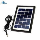 6V Photovoltaic Portable Solar Panel ZW-2.5W-6V Mini Glass Laminated Solar Panels 2.5W