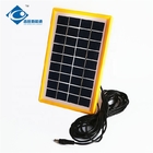 ZW-3W-6V-2 Glass Laminated transparent solar panels battery charger 6V portable power station 3 Watt