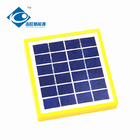 2W 6V high efficiency Glass Laminated solar panel ZW-2W-6V transparent glass solar panel