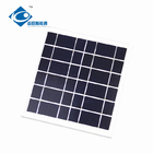 6V 4W aluminum frame solar panel for hybrid wind solar panel charger ZW-4W-6V-1