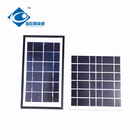 6V 4W aluminum frame Glass Laminated Solar Panel ZW-4W-6V-2 high efficient solar panel