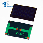 ZW-2640 High quality Epoxy Solar Panel for salt water power toy 0.12W Mini Solar Power Panels