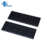 2.5W Mini Epoxy Solar Panel for solar power toys ZW-155575 solar panel photovoltaic 5.5V