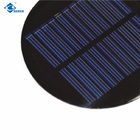 0.5W PET Solar Panel 5.5V Epoxy Resin Solar Panel ZW-R80 Residential Solar Power Panel  Φ80X2.5mm