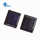 1V Transparent Epoxy Adhesive Solar Panel ZW-2530 Customed Mini Epoxy Solar Panel 0.1W