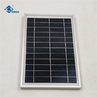 6V 6W  mini portable solar power system ZW-6W-6V Glass Laminated Solar Panel