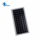 9W 6V Glass Laminated Mono Solar Panel ZW-9W-6V Outdoor Camping Portable Solar Panel Charger
