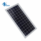 9W 6V Glass Laminated Mono Solar Panel ZW-9W-6V Outdoor Camping Portable Solar Panel Charger
