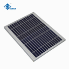 10W Environmental Protection 15V Glass Laminated Solar Panel ZW-10W-15V Portable Solar Panel Charger