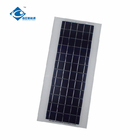 ZW-12W-6V Transparent Glass Photovoltaic Solar Panel 12W 6V Solar Panel Energy Charger