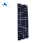 New Arrival 15W Customizable Glass Solar Panels ZW-15W-6V Glass Laminated Solar Panels Charger 6V