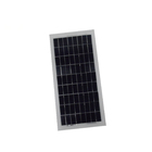 18V Glass Laminated Solar Panel ZW-15W-18V Poly Solar Panel Charger 15W Mini Solar Power Bank Charger