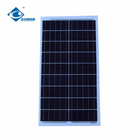 ZW-30W-9V Glass Laminated Solar Panel 9V 30W Low Voltage Street Light Solar Charger