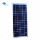 Poly Silicon Solar Photovoltaic Panel 35W 18V Residential Solar Power Panel ZW-35W for small solar panel system