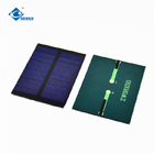 5V Strip PET Solar Photovoltaic Panel ZW-6855 Mini Portable Solar Panels 0.5W Epoxy Solar Panel