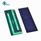 5.5V Waterproof Solar Panel Charger ZW-9030-5.5V Strip Epoxy Solar Panels 0.3W