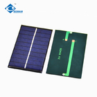 6V Waterproof Transparent Epoxy Resin Solar Panel 0.6W Customized Epoxy Resin Solar Panel ZW-9055-6V