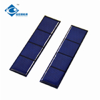 2V 0.33W mini epoxy solar panel ZW-10025-2V poly crystalline solar panel Short current 228MA
