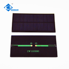 0.9W Custom Small Size Epoxy Resin Solar Panel 6V For solar power novelties ZW-11060 23g