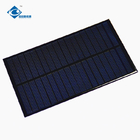 1.7W 9V light weight solar panel ZW-15085 mono crystalline photovoltaic solar panel 165mA