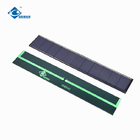 1.65W light weight solar panel ZW-25443 Waterproof transparent thin film solar panel 5.5V