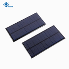 1.07W 6V Epoxy Resin Solar Panel ZW-12560 Mini Solar Panel 125X60.5X2.5mm