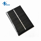 5.5V Customized Small Epoxy Mini Solar Panel ZW-6442-M Lightweight Epoxy Resin Solar Panel 0.4W