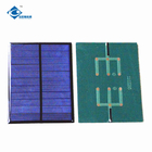5.5V Mini Portable Solar Panel Charger1.3W Customizable Solar Panel ZW-11085 Epoxy Resin Solar Panel