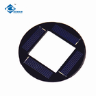 0.18W 2V Round Shape Epoxy Resin Solar Panel for portable solar charger ZW-R72
