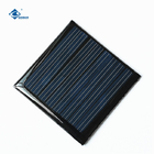 4V flexible solar panel lightweight ZW-4040 mini solar panel battery charger 0.15W 40X40X2.5mm