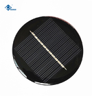 5.5V Lightweight Silicon Solar PV Module 0.4Watt transparent solar panel ZW-R74 	79MA