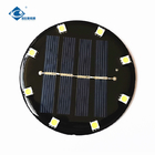 Φ75X2.5mm Epoxy Round 2V round solar photovoltaic panels epoxy solar panel ZW-R75-LED