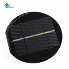 2V Roundness Epoxy Resin Solar Panel 0.56W Customized Solar Panel Battery Charger ZW-Dia891