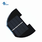 0.3W Customized Epoxy Adhesive Solar Panel ZW-Dia892 Transparent Poly Crystalline Solar Panel 2V