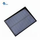 5V Customized Poly Mini Epoxy Solar Panel ZW-8456-2 Transparent 0.66W Poly Silicon PCB Solar Panel 0.13A