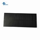 ZW-14060P Semi-filexable Solar Charger 5.5V PET Laminated Solar Panel 1.3W Customized Solar PV Module