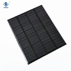 Lithium Battery Charger ZW-136110-18V Lightweight Solar PV Module 2W Customized Epoxy Solar Panels 18V