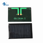 ZW-695445 Lightweight Silicon Solar PV Module 0.4 Watt Low Voltage Epoxy Resin Solar Panel